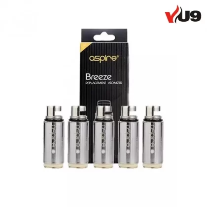 Aspire Breeze Replacement Coil – 5 Pack 0.6 & 1.0 ohm