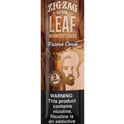 Zig Zag Leaf – Russian Cream