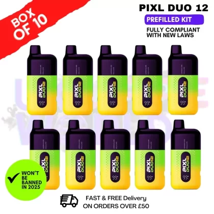 Lime Edition Pixl Duo 12 Pod Kit Box Of 10 – ONLY £71.99
