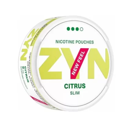 ZYN Citrus Strong Slim S3 – All White Portion