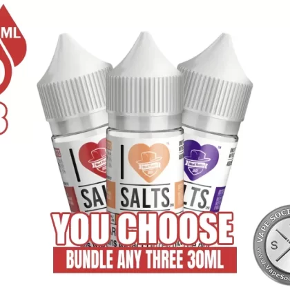 Mad Hatter I Love Salts Bundle 3x30ml (90ml)