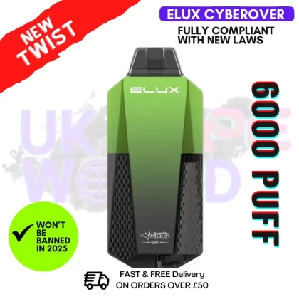 Elux CyberOver 6000 Puff 6K Kit
