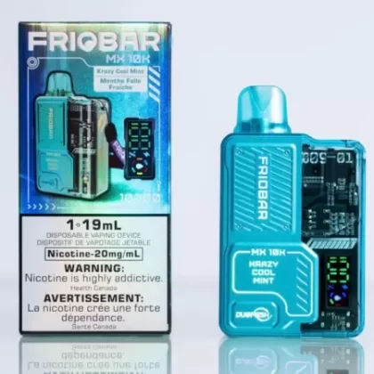 FRIOBAR MX 10K Disposable Vape – Krazy Cool Mint