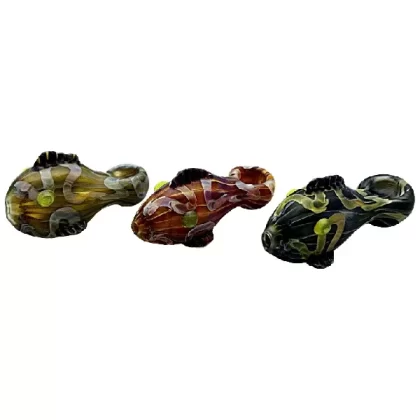 Sandman Glass Fish Hand Pipe