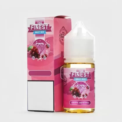 The Finest E-Liquid Salt Nic Grape Menthol 30ml Made in USA - Vape Product, Vape Product