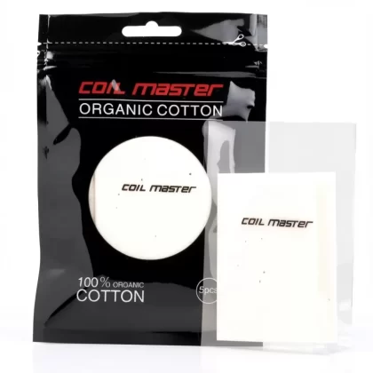 CoilMaster Organic Cotton Pack de 5 Japonés Sin Blanqueador - Fumotvapemexico
