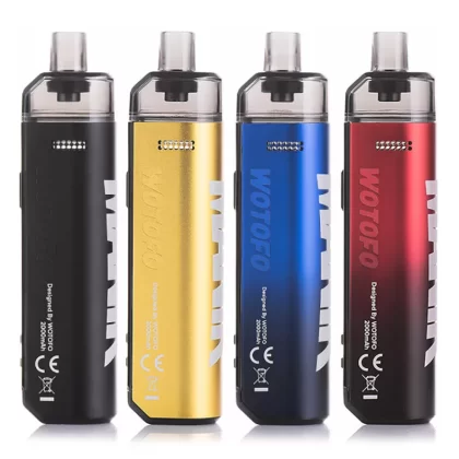 Wotofo SMRT Pod System Kit 80W 2000mAh - Gold / PNP Coils