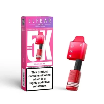 Elf Bar AF5000 Prefilled Pods - Strawberry Ice