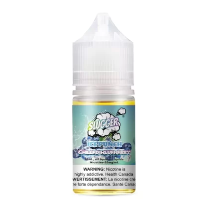 Slugger Ice Punch Series Chilled Blueberry – 30ml Nic Salt - Vapebazaar Pk