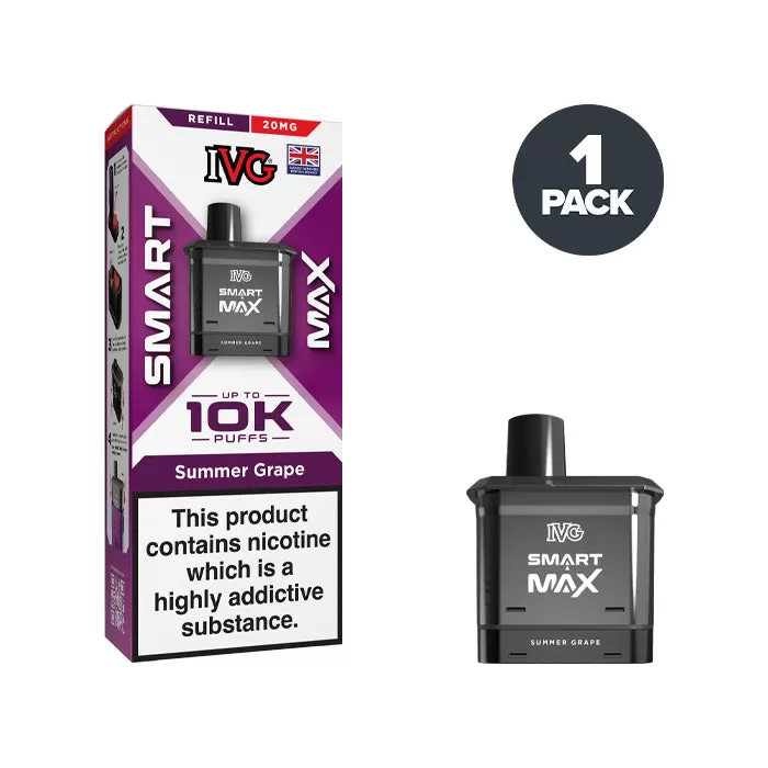 Summer Grape IVG Smart Max Refill Pack - Ukecigstore