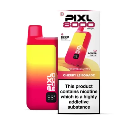 Pixl 8000 Prefilled Pod Kit Cherry Lemonade - Nicotine Strength#20mg
