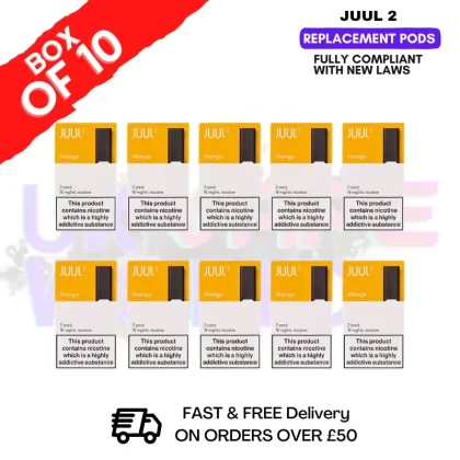 Mango Juul 2 Pods Box of 10 – £49.99