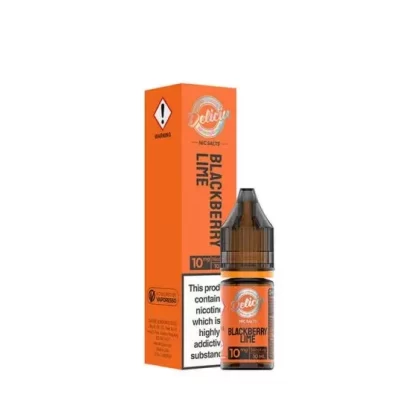 DELICIU Blackberry Lime Nic Salt 10mg – 5 Pack
