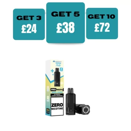 Hayati Pro Max Plus 6000 Prefilled Pod Zero Nicotine - £8.99 or 3 for £24 - Summer Dream