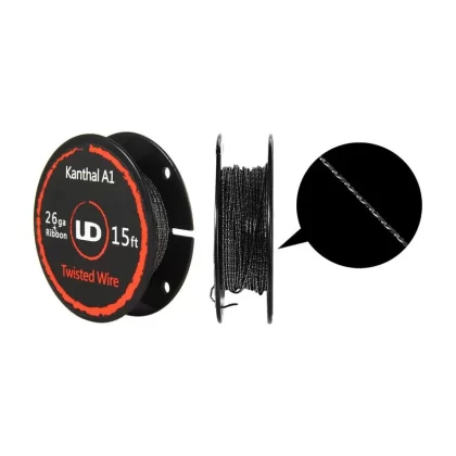 UD Kanthal A1 Twisted Wire - 0.2*2+*0.5*0.1*5m Twisted2