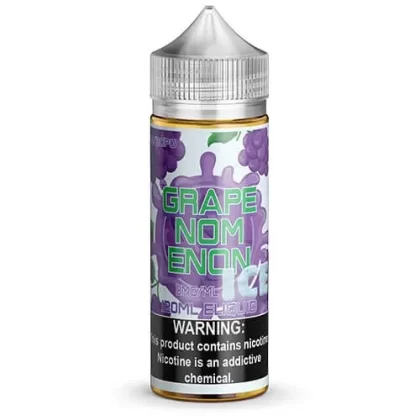Nomenon Grapenomenon Ice eJuice - 120mL 0mg, 120mL 6mg