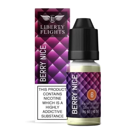 Berry Nice E-Liquid by Liberty Flights (10ml) - 18mg