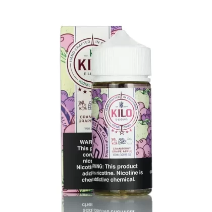 KILO E-Liquids - Cranberry Grape Apple - 100ml - 3mg