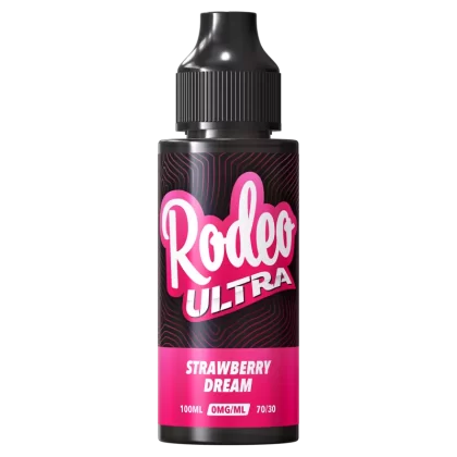 Strawberry Dream by Rodeo Ultra 100ml - ICE NIC SHOTS (+£1.99)