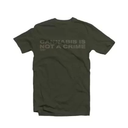 RYOT “Not a Crime” T-Shirt - color#Black>Military Green>White~size#Large>Medium>Small>XL>XS>XXL