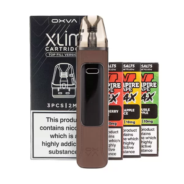 OXVA Xlim Pro 3 Pod Kit Bundle - Pro Carbon / 0.4ohm - Image 2