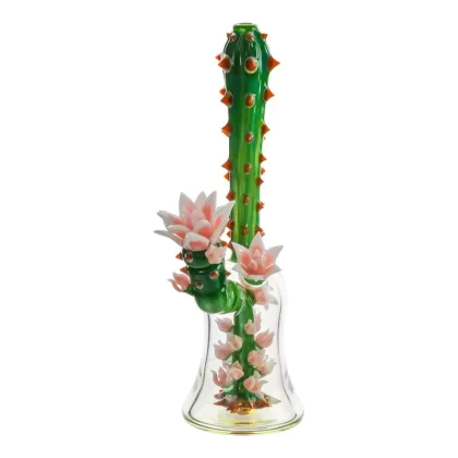 Unparalleled Glass Flower Perc Terrarium – 9in - Ejuicewarehouse
