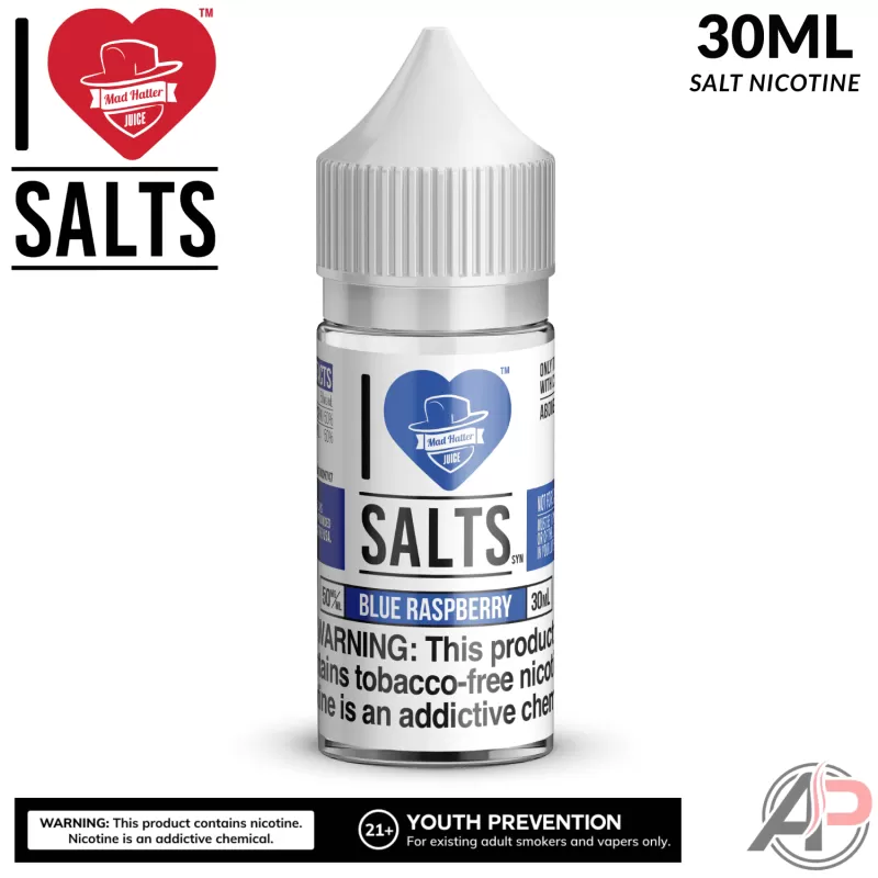 I Love Salts Blue Raspberry Salt Nicotine 30mL