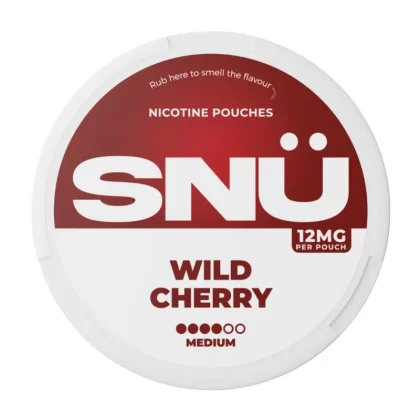 Wild Cherry Nicotine Pouches by SNU (20pk)