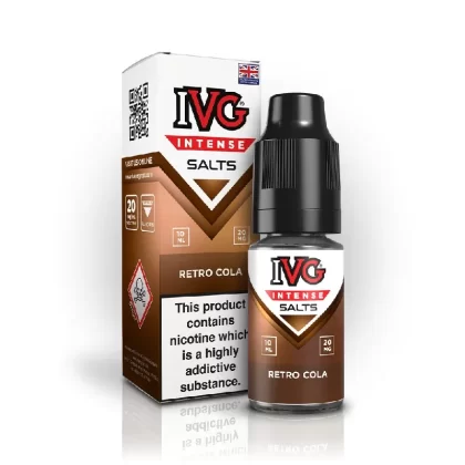 IVG INTENSE RETRO COLA 10ML NIC SALT E-LIQUID