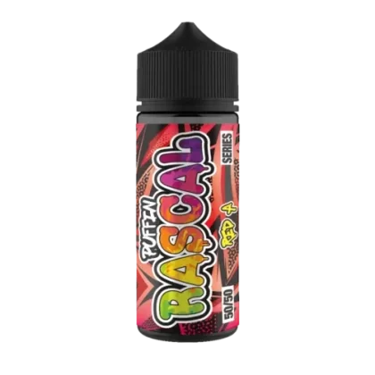 RED A E LIQUID BY PUFFIN RASCAL 100ML 50VG