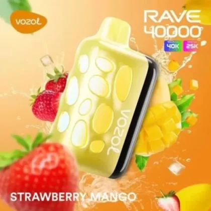 Vozol Rave 40000 – 40K Puffs Dual-MCU Smart Technology RGB Light Disposable Vape Wholesale Price - Flamevape