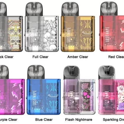 Lost Vape Ursa Baby Pod Kit 800mAh - Blue Clear