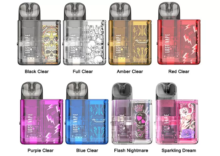 Lost Vape Ursa Baby Pod Kit 800mAh - Blue Clear
