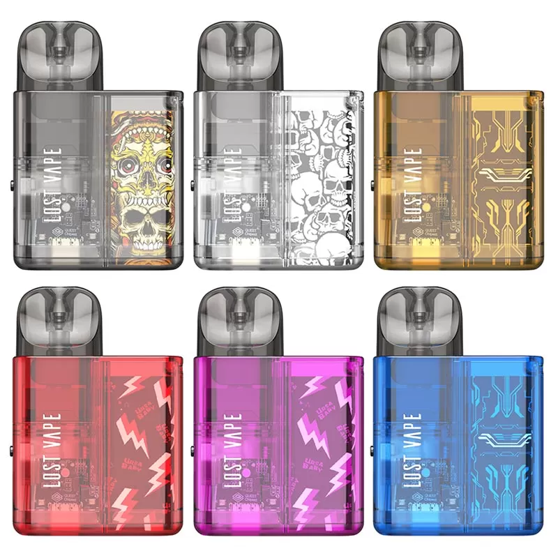 Lost Vape Ursa Baby Pod Kit 800mAh - Blue Clear - Image 2