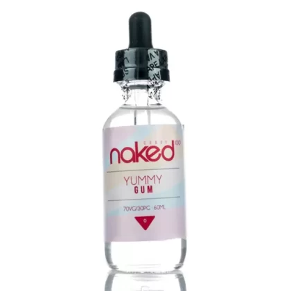 Naked 100 Candy – Yummy Gum 60ml (3 , 6 mg) - Vape Product, Vape Product