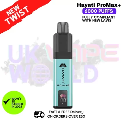 Mr Blue Hayati Pro Max Plus 6000Puff Kit