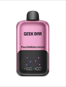 Peach and Watermelon Geek Bar 2GO 50K