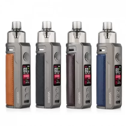 VooPoo Drag S Pod Vape Kit - Chestnut, Knight Iron (FCFC91)
