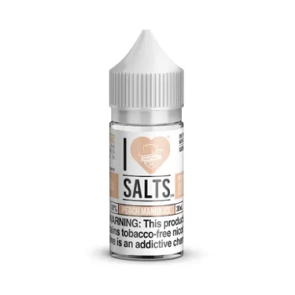 I Love Salts E-Liquid – Peach Mango Ice – 30ml