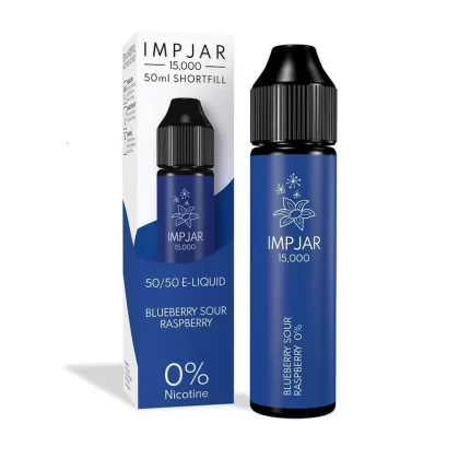 IMP Jar 50ml – Blueberry Sour Raspberry 50/50 Shortfill