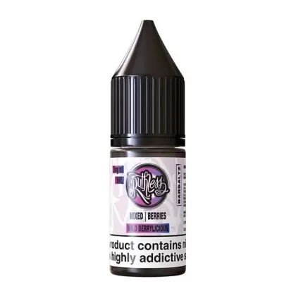 RUTHLESS BAR SALTZ WILD BERRYLICIOUS 10ML NIC SALT E-LIQUID