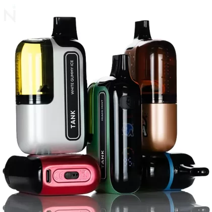 L&A Tank Disposable Vape - 58,000 Puffs - Blue Razz Glacier
