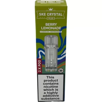 Crystal Plus Pods Berry Lemonade Replaceable Pre-Filled 20mg (10pk)