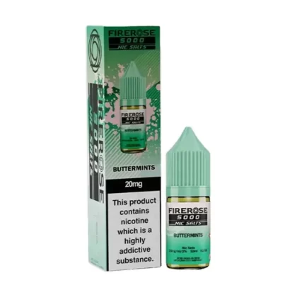 Firerose Nic Salt E-Liquid Buttermints - Nicotine Strength#10mg>20mg (FFB02B)