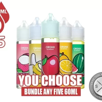 ORGNX Bundle 5x60ml (300ml)