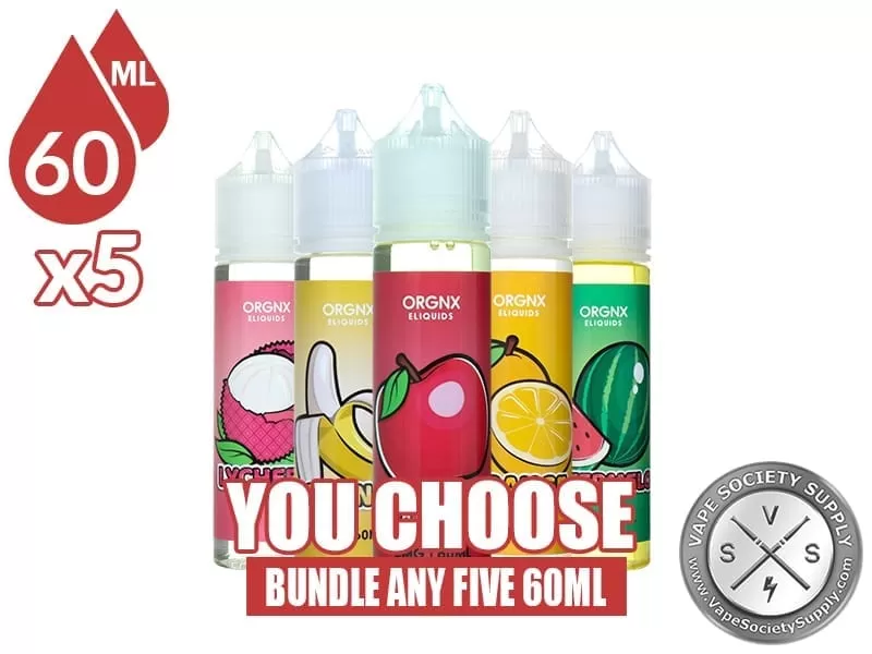 ORGNX Bundle 5x60ml (300ml)