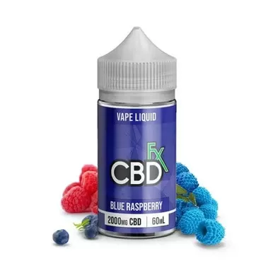 CBDfx Blue Raspberry 60ml CBD Vape Juice
