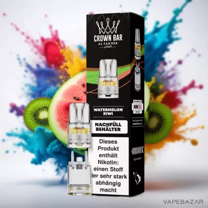 Al Fakher 3K Mini – Watermelon Kiwi - Wassermelone / Kiwi
