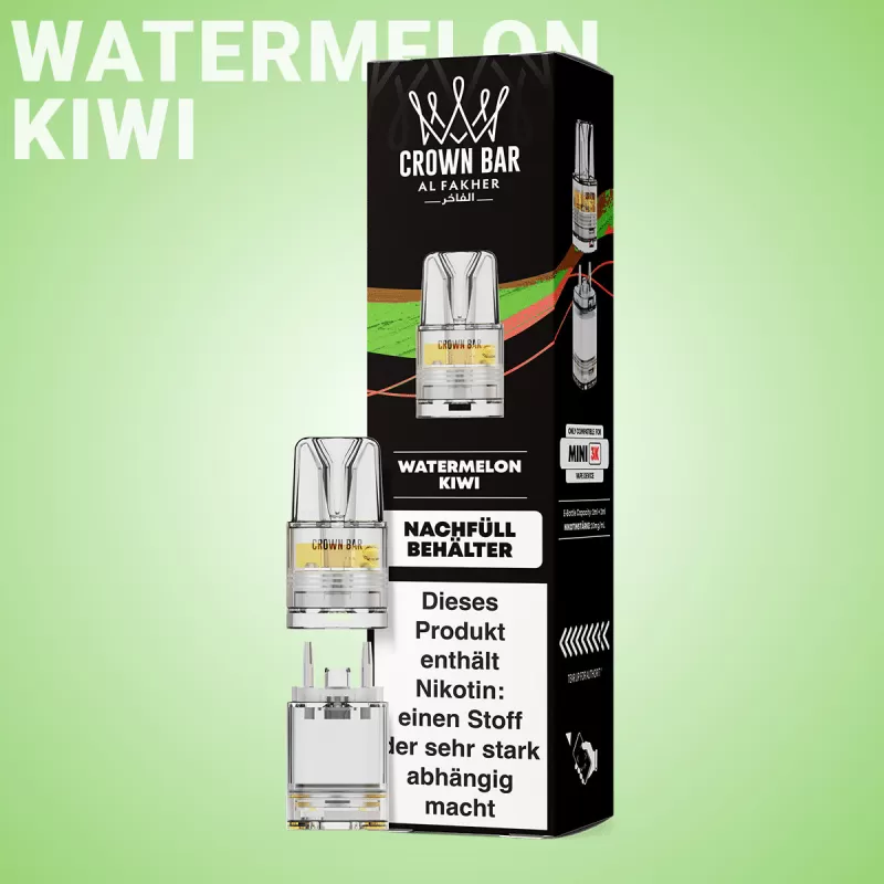 Al Fakher 3K Mini – Watermelon Kiwi - Wassermelone / Kiwi - Image 2