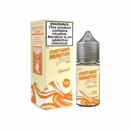 Custard Monster Swirl Salt Creamsicle 30ml - Nicotine Level#24 mg>48 mg